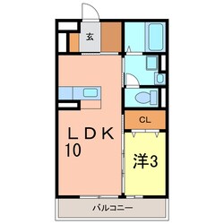 サクセスⅢの物件間取画像